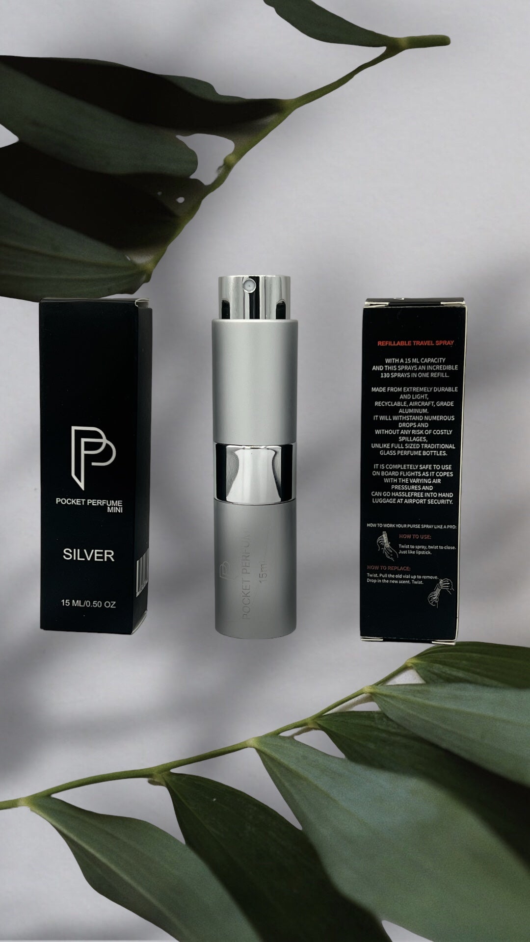 DECANT/ATOMIZER 0.5oz/15ml PRINCE PARFUME DUBAI STORY OF AMBER WOODS EXTRAIT DE PARFUM