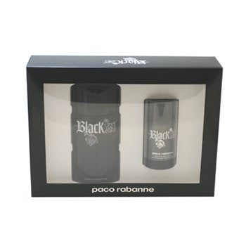 Black XS Paco Rabanne 2 Piece Gift Set for Men