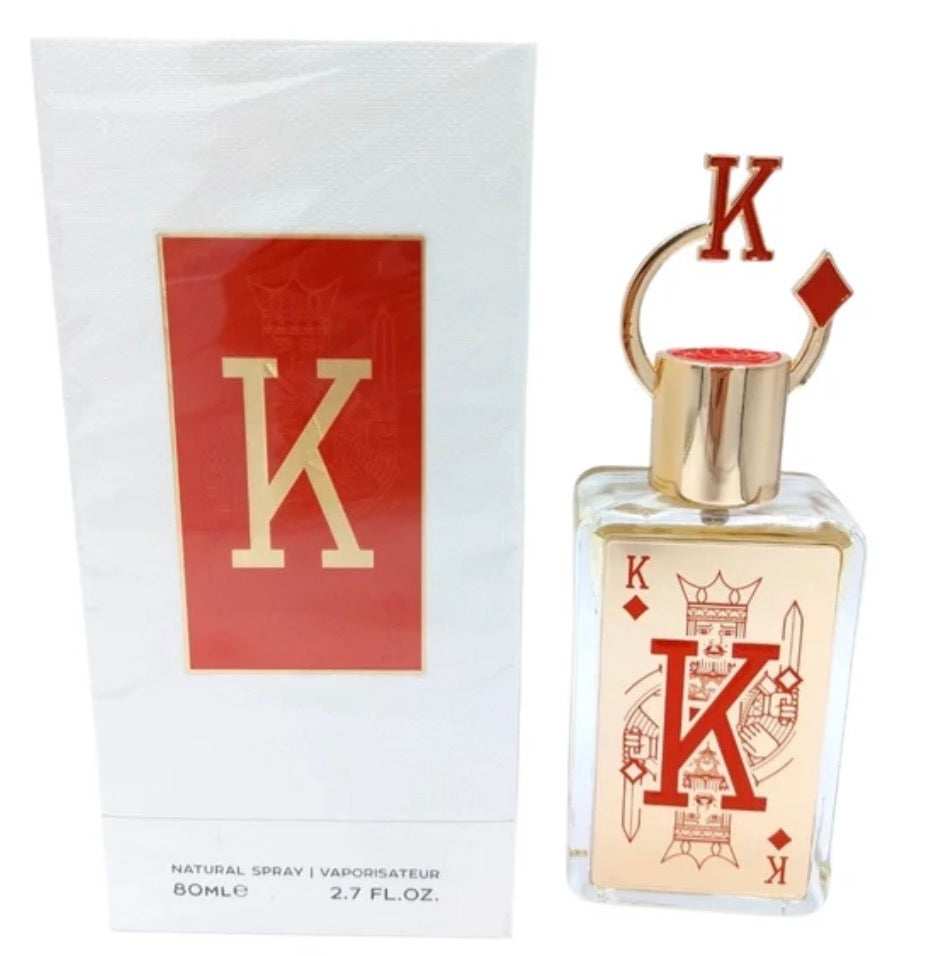 Fragrance World King Of Diamonds Eau de Parfum Spray for Men 2.7 oz / 80 ml