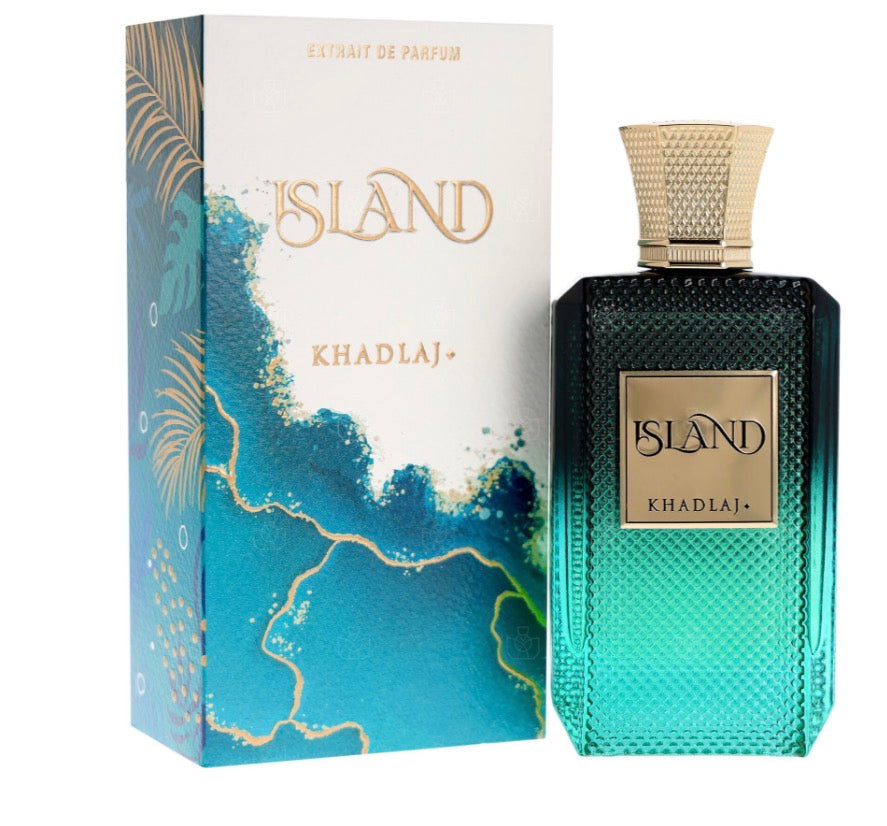 Khadlaj Island Extrait de Parfum Spray for Unisex 3.4 oz / 100 ml
