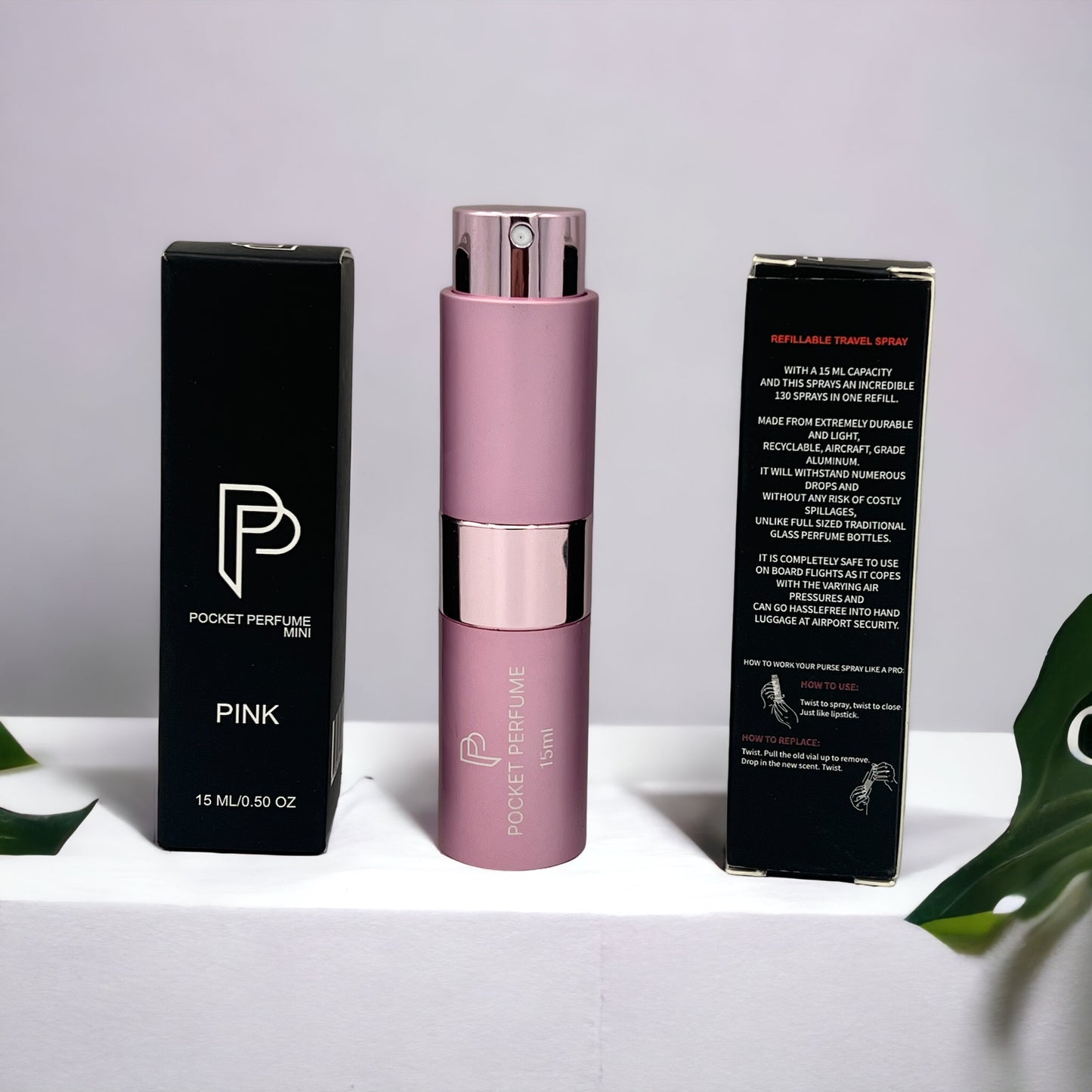 DECANT/ATOMIZER 0.5oz/15ml PRINCE PARFUME DUBAI STORY OF AMBER WOODS EXTRAIT DE PARFUM