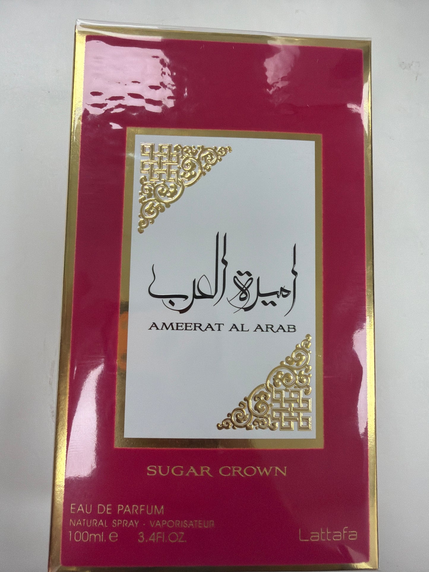 Lataffa Ameerat AL Arab Sugar Crown 100ml 3.4oz Eau de Parfum Women