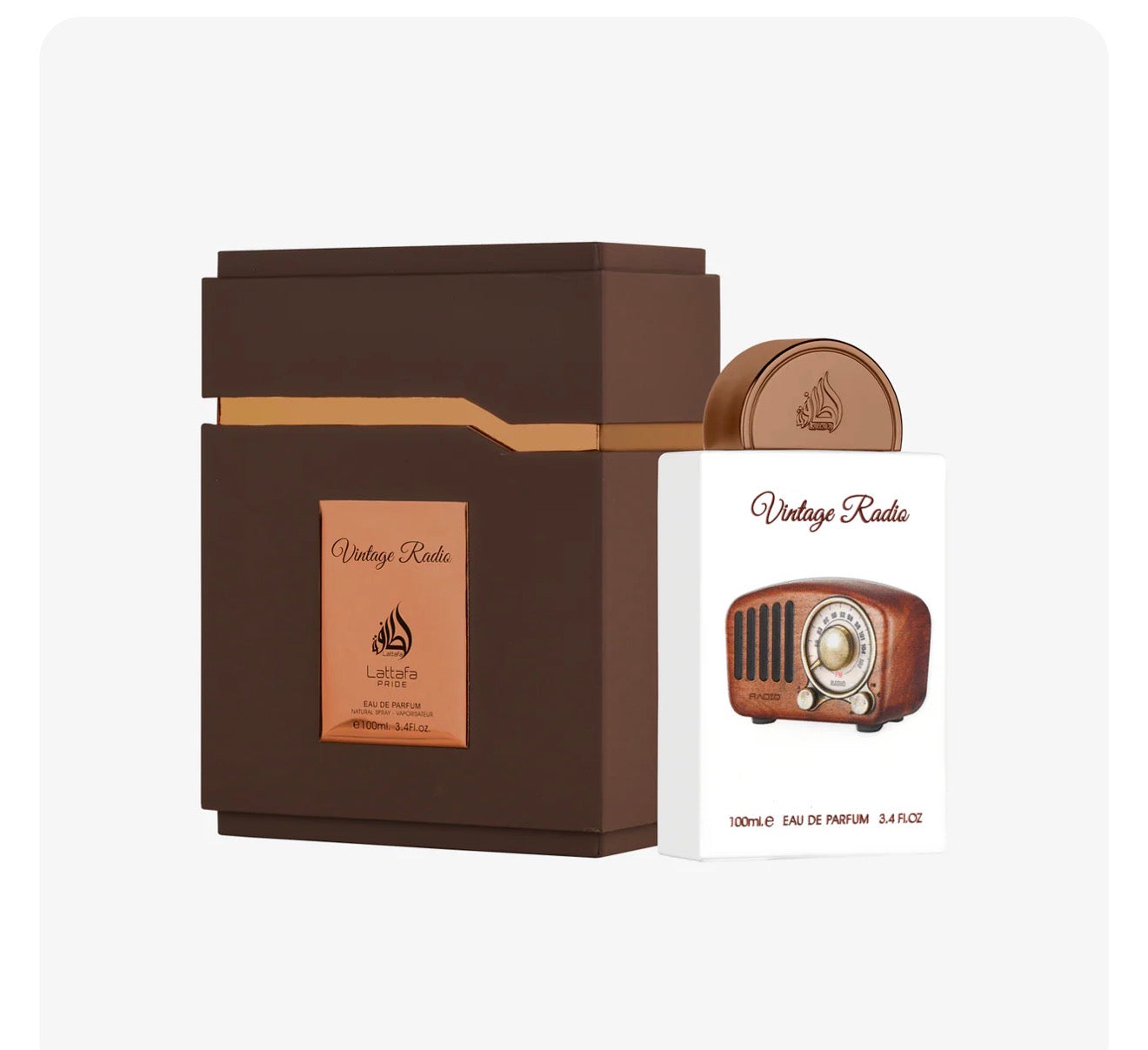 Lattafa Pride Vintage Radio Eau De Parfum Spray For Unisex