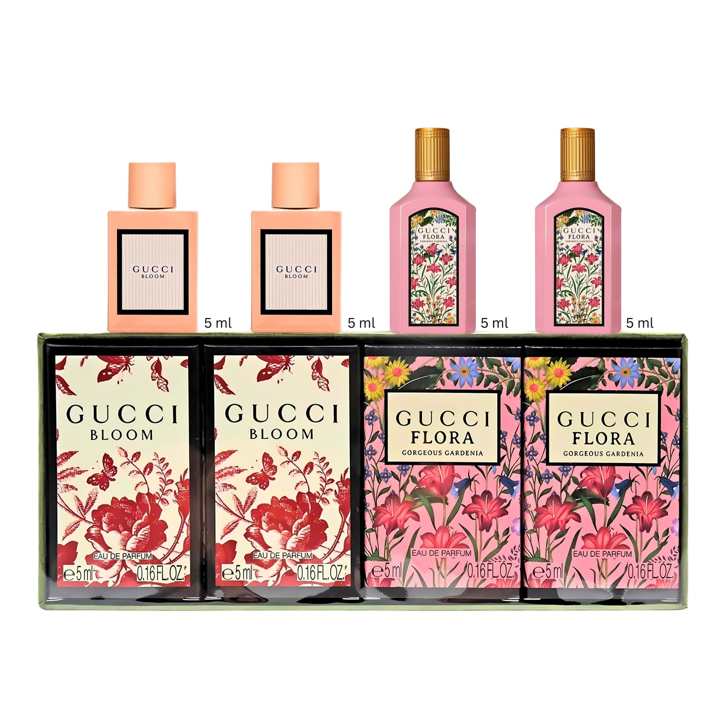 GUCCI 4PC TRAVEL SET FOR WOMEN