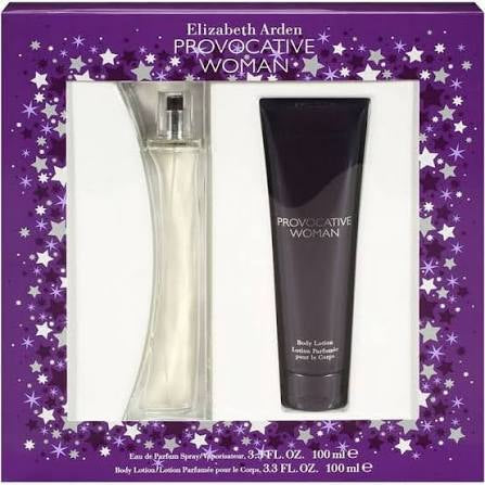 Elizabeth Arden Provocative 2PC giftset (‘includes 3.4oz EDP Spray + 3.3 oz Body Lotion) for Women