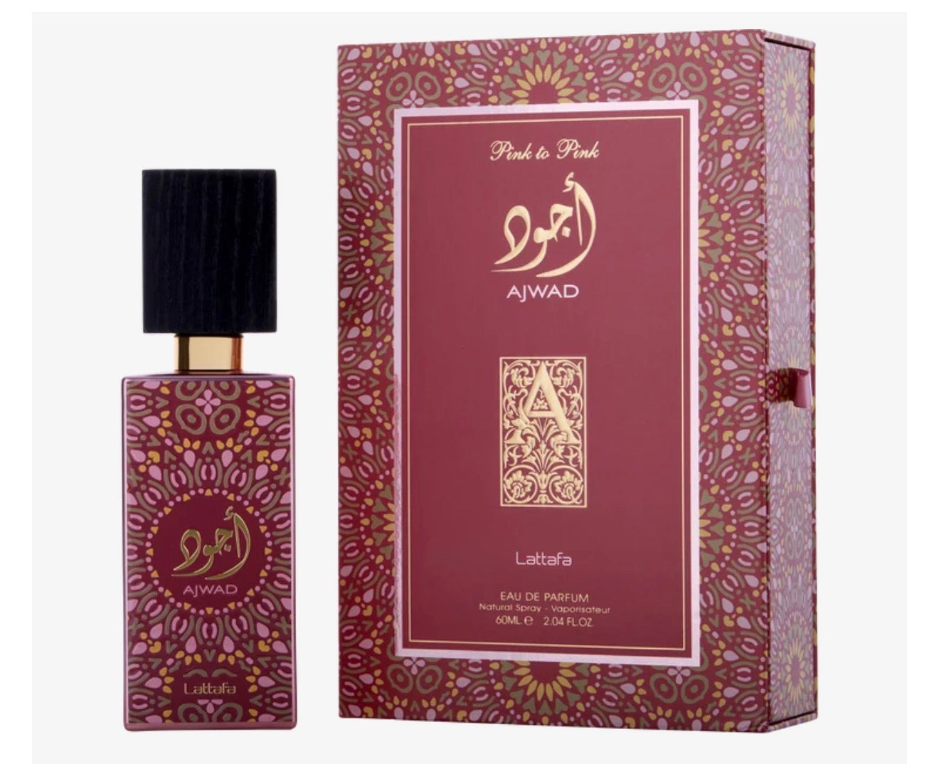 Ajwad Pink to Pink by Lattafa 2.04oz 60ml