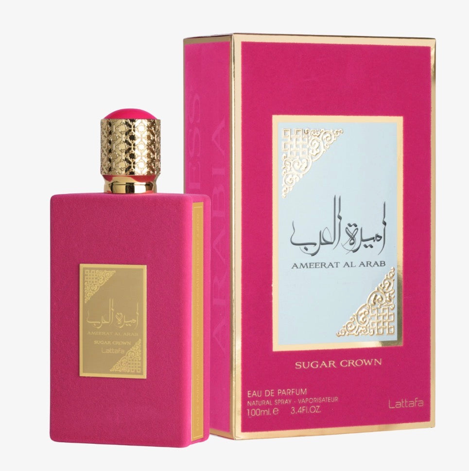 Lataffa Ameerat AL Arab Sugar Crown 100ml Eau de Parfum Spray for Women