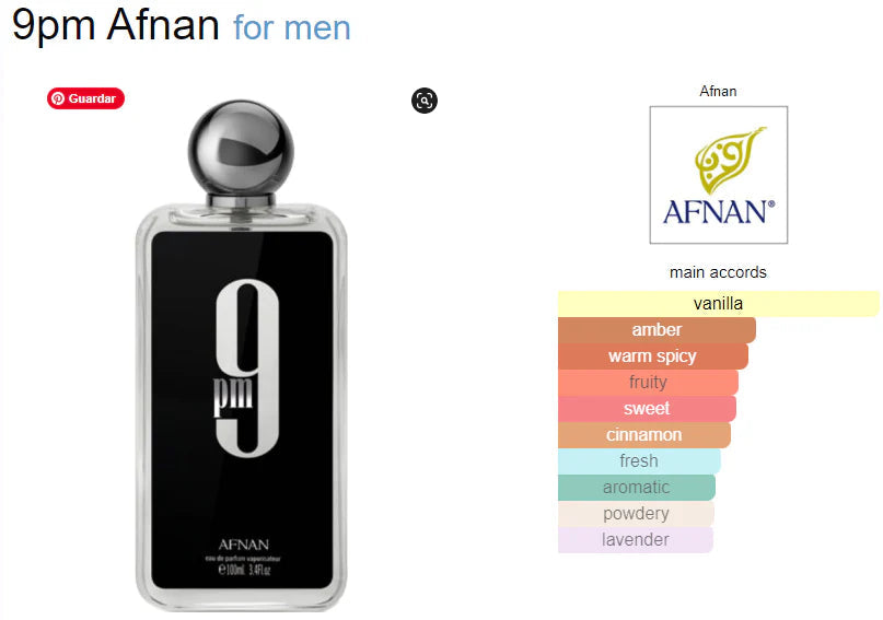 AFNAN 9PM 3.3OZ/100ML