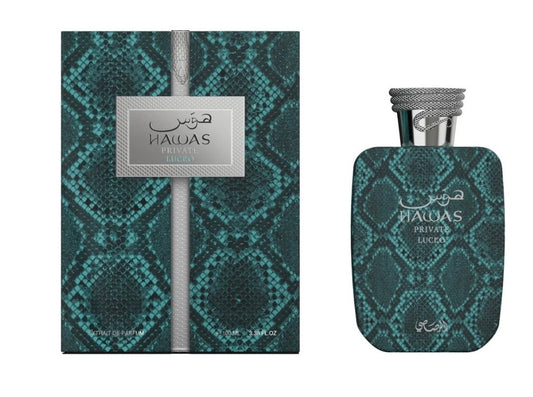 Rasasi Hawas Private Luceo Extrait De Parfum For Men 3.4