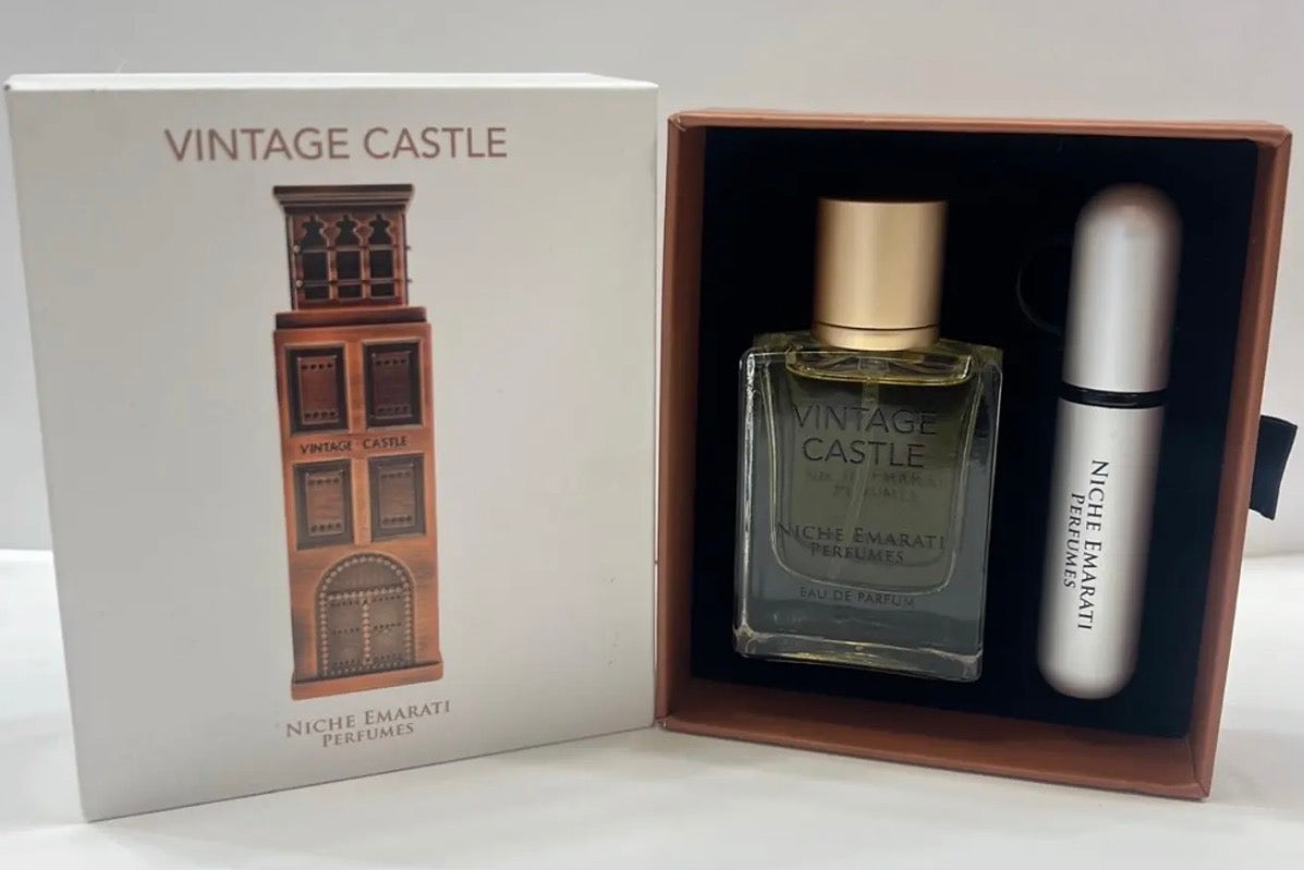 Lattafa Niche Emarati Perfumes VINTAGE CASTLE 20ml/0.65oz New In Box