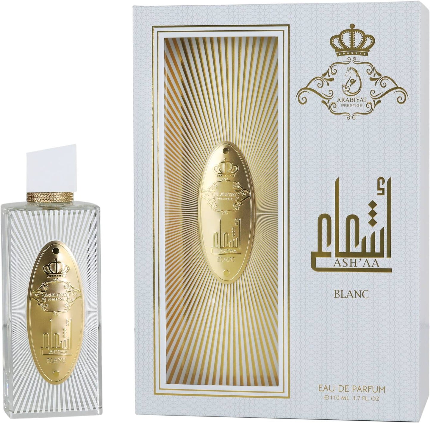 ARABIYAT PRESTIGE ASH’AA BLANC EAU DE PARFUM 110ml/3.7oz