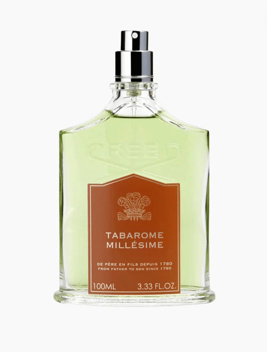 Creed Tabarome Millésime Tester No cap 100ml 3.3 Oz Men (brown box)