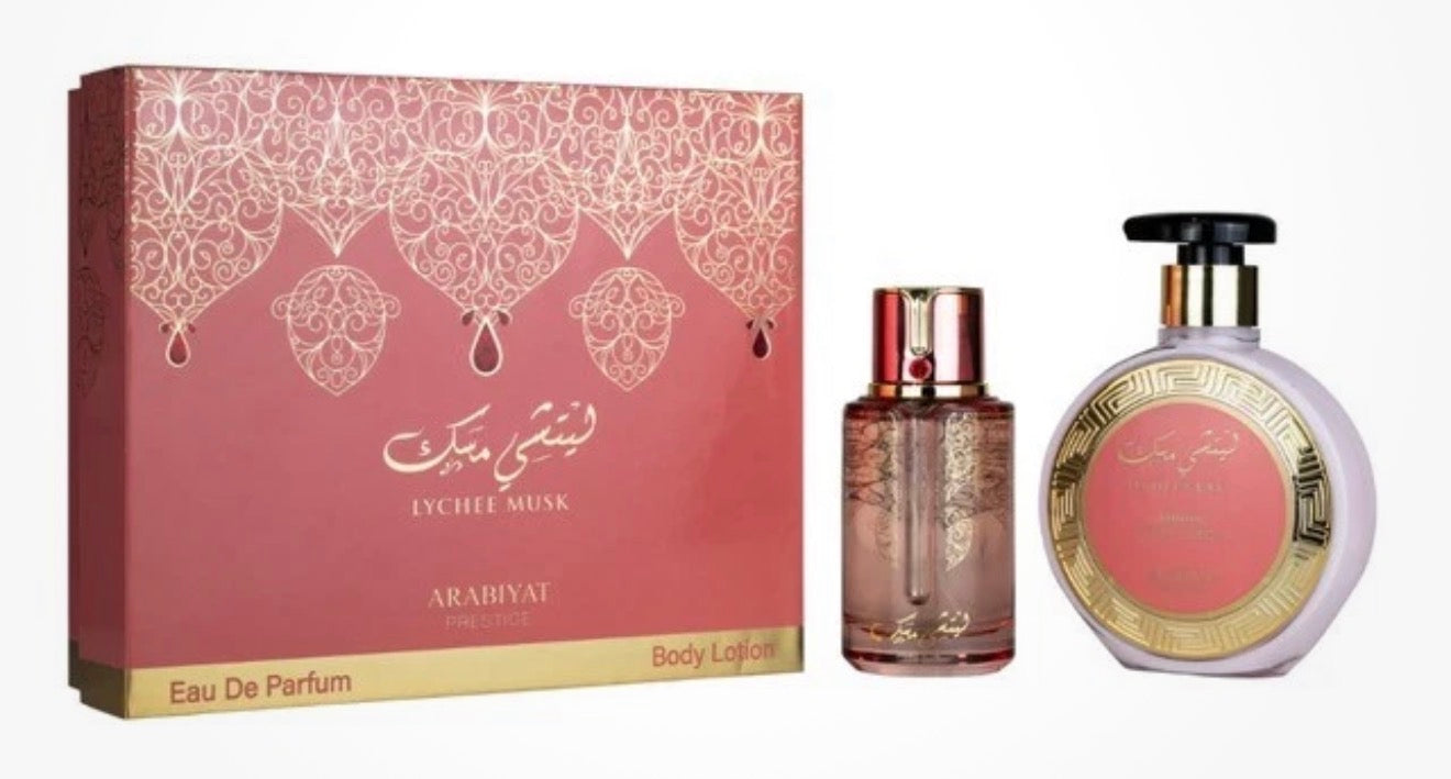 Arabiyat Prestige Lychee Musk 2pc Gift Set