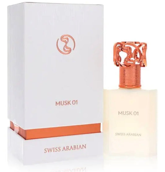 Swiss Arabian Musk 01 Cologne 1.7oz Spray 50ml unisex