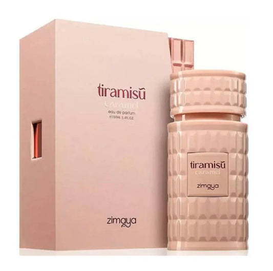 Zimaya Tiramisu Caramel Eau de Parfum Spray for Unisex 3.4 oz / 100 ml