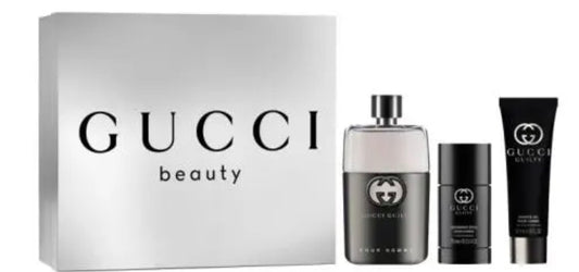 Gucci Guilty Pour Homme Eau De Toilette 3PCS By Gucci