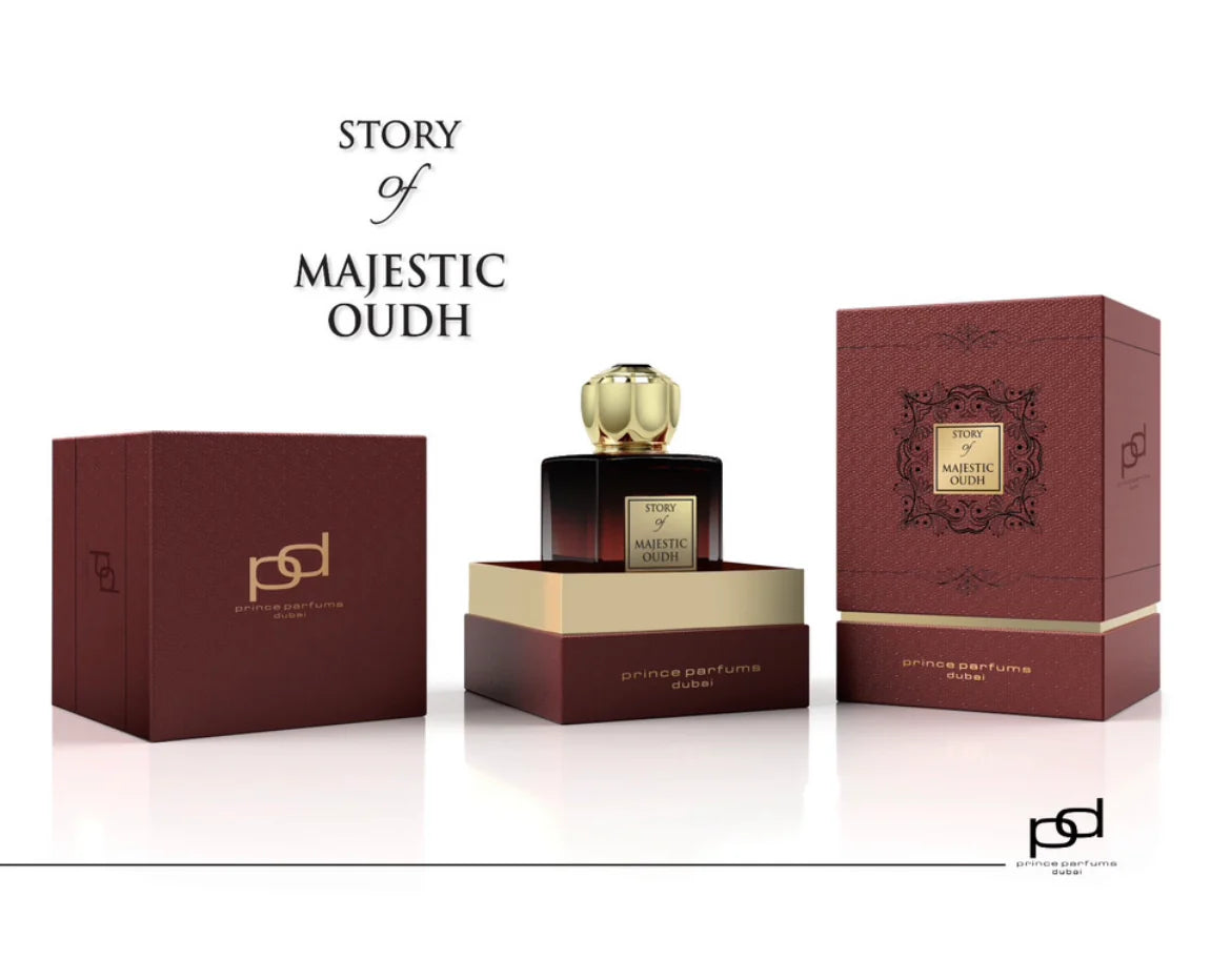 DECANT/ATOMIZER 0.5oz/15ml PRINCE PARFUM DUBAI STORY OF MAJESTIC OUDH