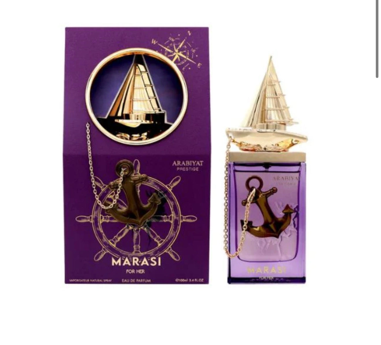 ARABIYAT PRESTIGE MARASI FOR HER EAU DE PARFUM 3.4 OZ
