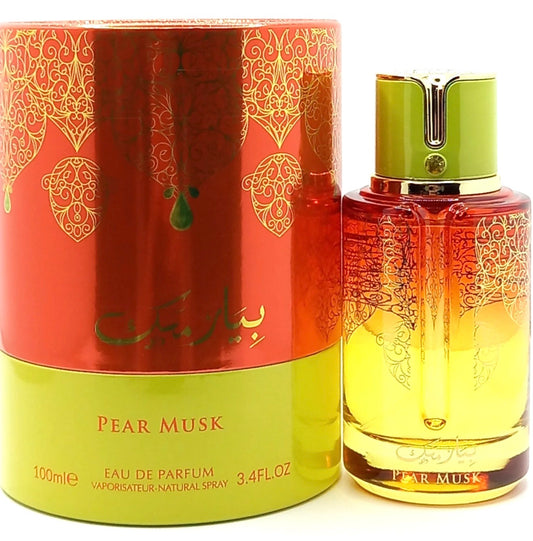 ARABIYAT PRESTIGE PEAR MUSK EAU DE PARFUM SPRAY UNISEX 3.4 Oz / 100 ml BRAND NEW