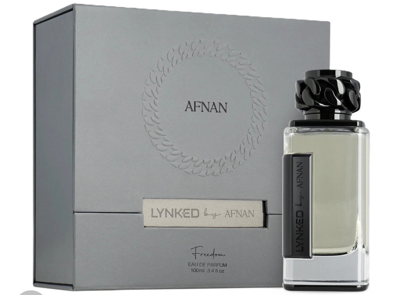Lynked Freedom by Afnan
3.4 oz Eau de Parfum spray for Men