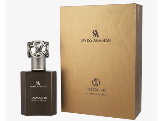 Swiss Arabian Tobacco 01
1.7 oz Extrait de Parfum Spray for Unisex