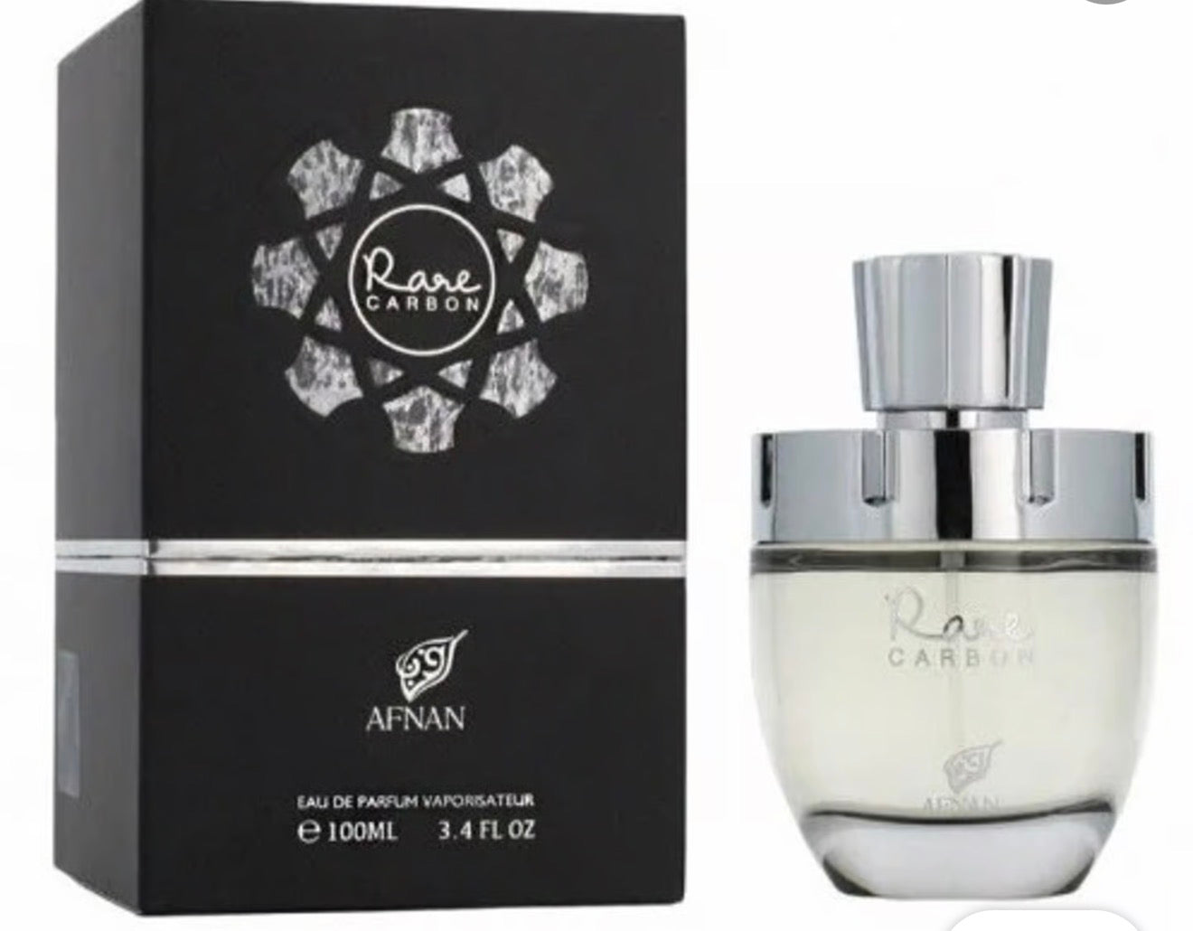 AFNAN RARE CARBON EAU DE PARFUM SPRAY 3.4FL.OZ