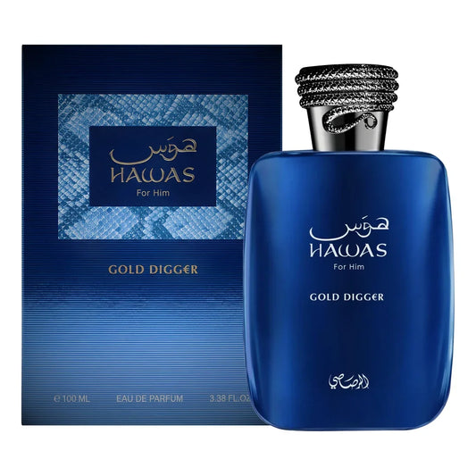Rasasi Hawas Gold Digger Eau de Parfum Spray for Men