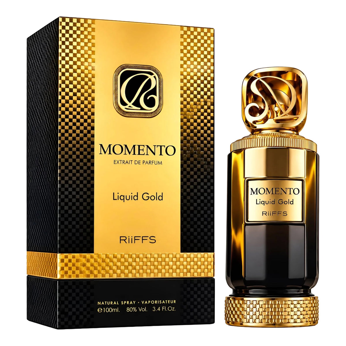 Riiffs Momento Liquid Gold Extrait de Parfum for Unisex