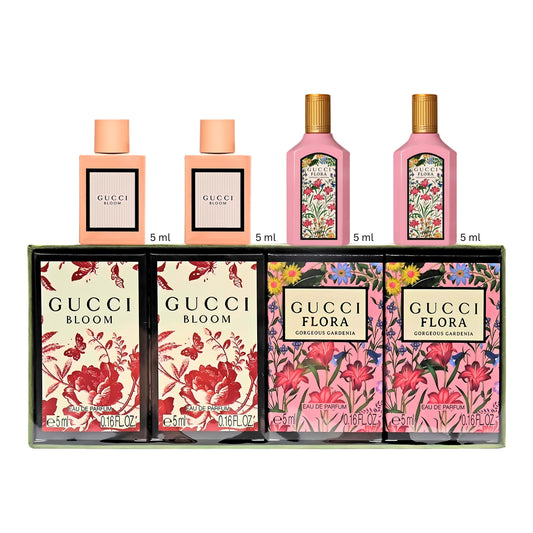 GUCCI 4PC TRAVEL SET FOR WOMEN