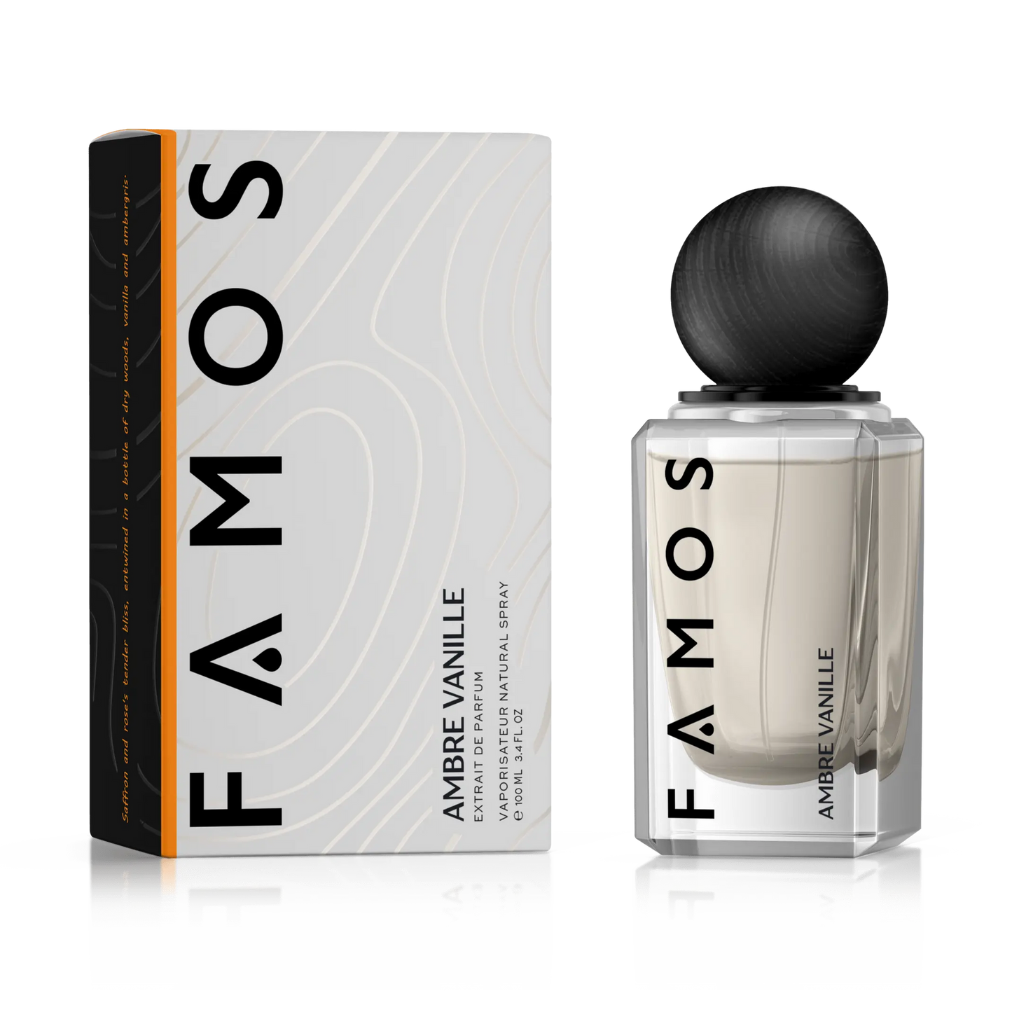 Famos Ambre Vanille Extrait de Parfum Unisex 100ml / 3.4 Oz