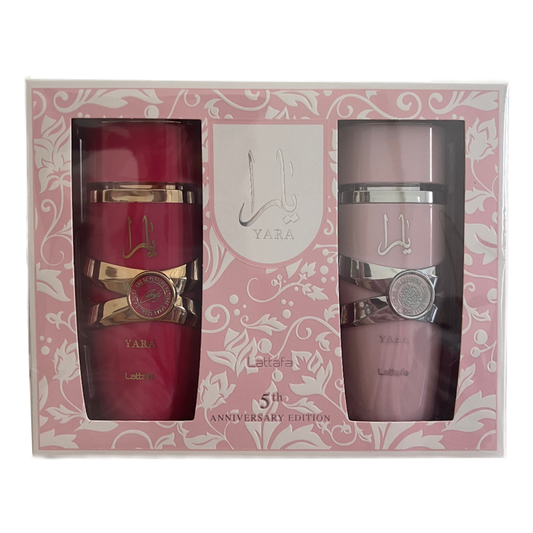 Lattafa Yara Gift Set (includes Yara Classic 3.4oz + Yara candy 3.4oz  ) for Women