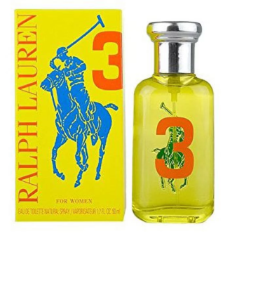 Ralph Lauren Big Pony Yellow #3 Eau de Toilette Spray for Women