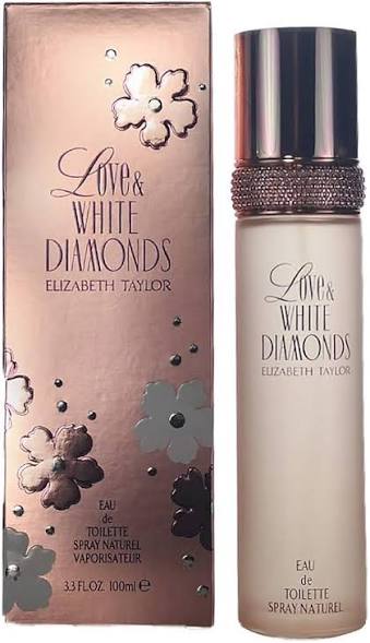 Elizabeth Taylor Love & White Diamonds Eau de Toilette Spray for Women