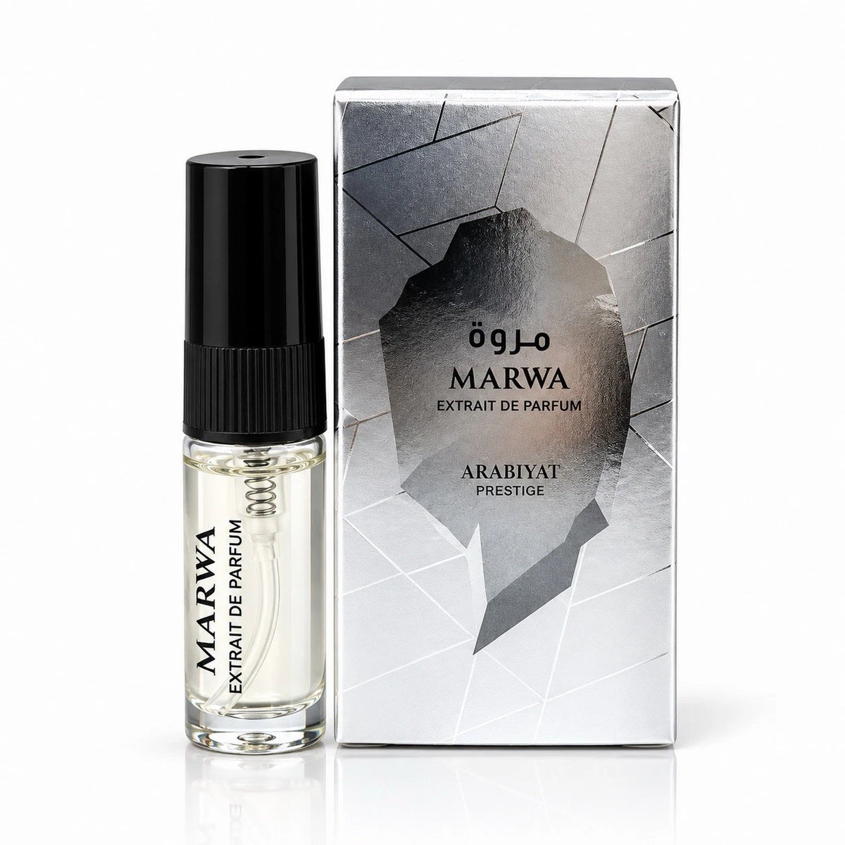 Arabiyat Prestige Marwa Extrait de Parfum for Unisex - 0.1 oz mini spray